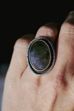 Load image into Gallery viewer, Turquoise Statement Ring Size 8