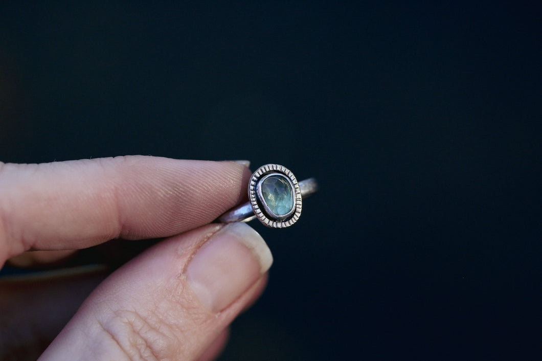 Umba Sapphire Mira Stacker Ring Size 7.5