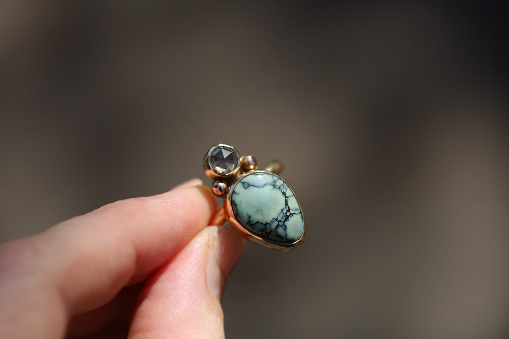Diamond Variscite Duo #2