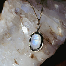 Load image into Gallery viewer, Moonstone Scarab Pendant