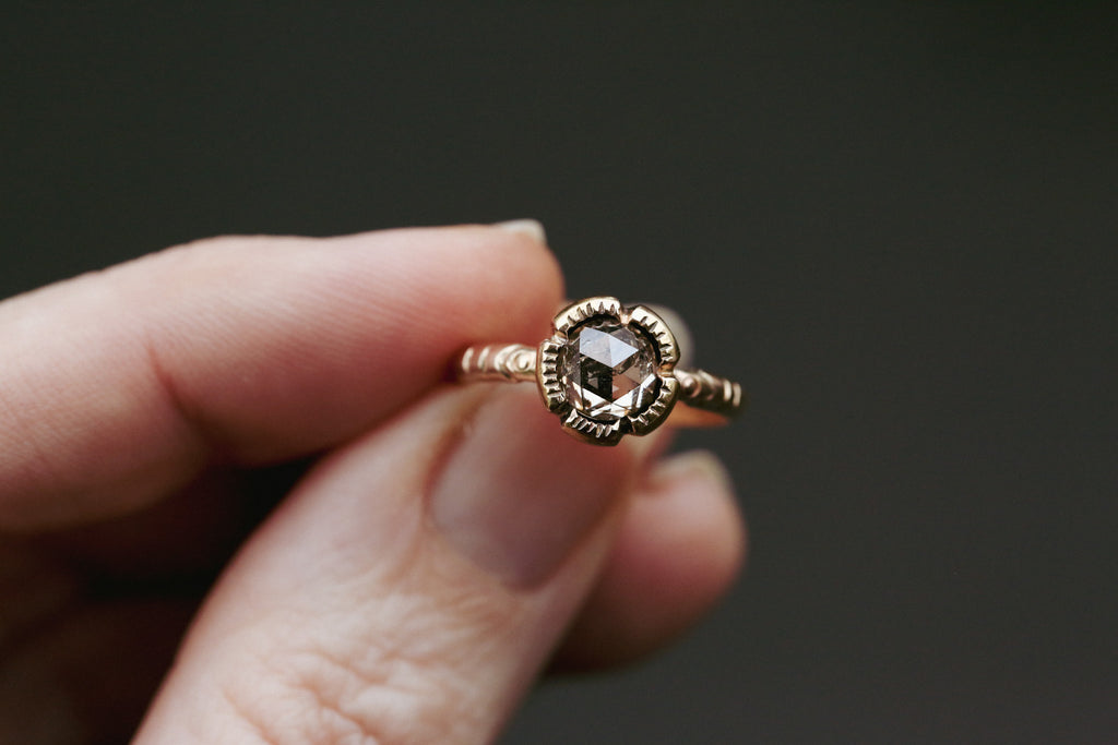 Buttercup Diamond Ring