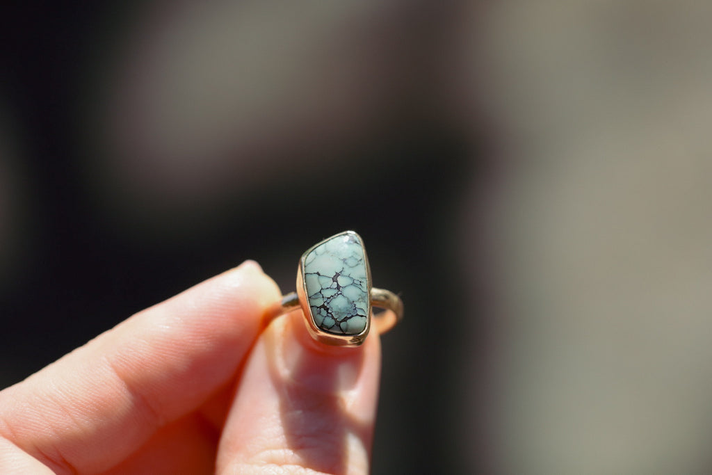 Variscite Statment Ring