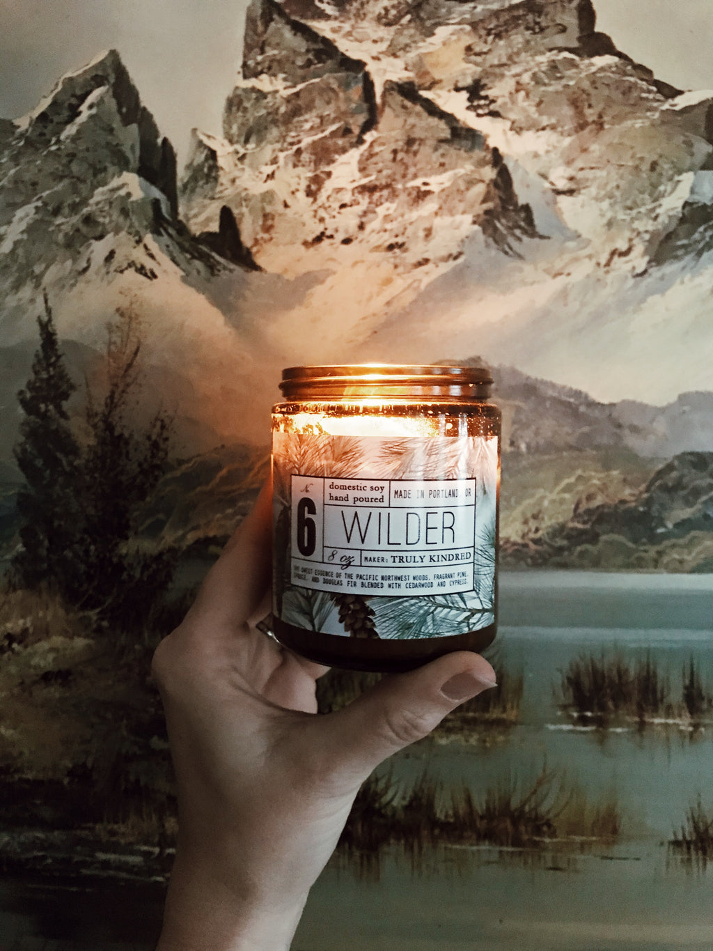#6 Wilder - 8oz Soy Candle