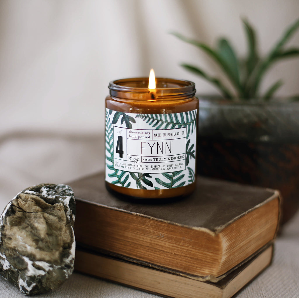 #4 Fynn - 8oz Soy Candle