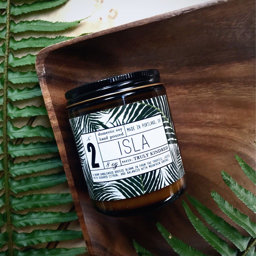 #2 Isla - 8oz Soy Candle