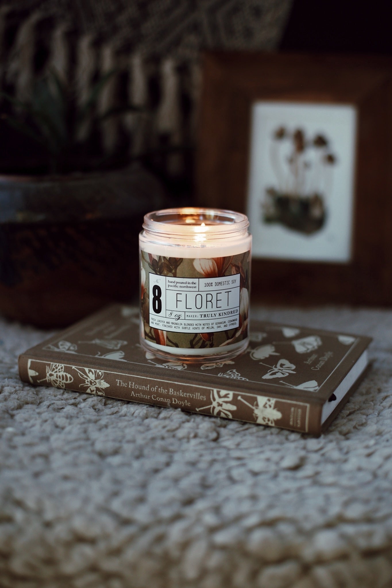#8 Floret - 8oz Soy Candle
