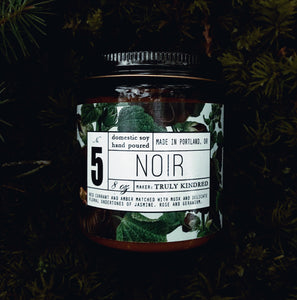 #5 Noir - 8oz Soy Candle
