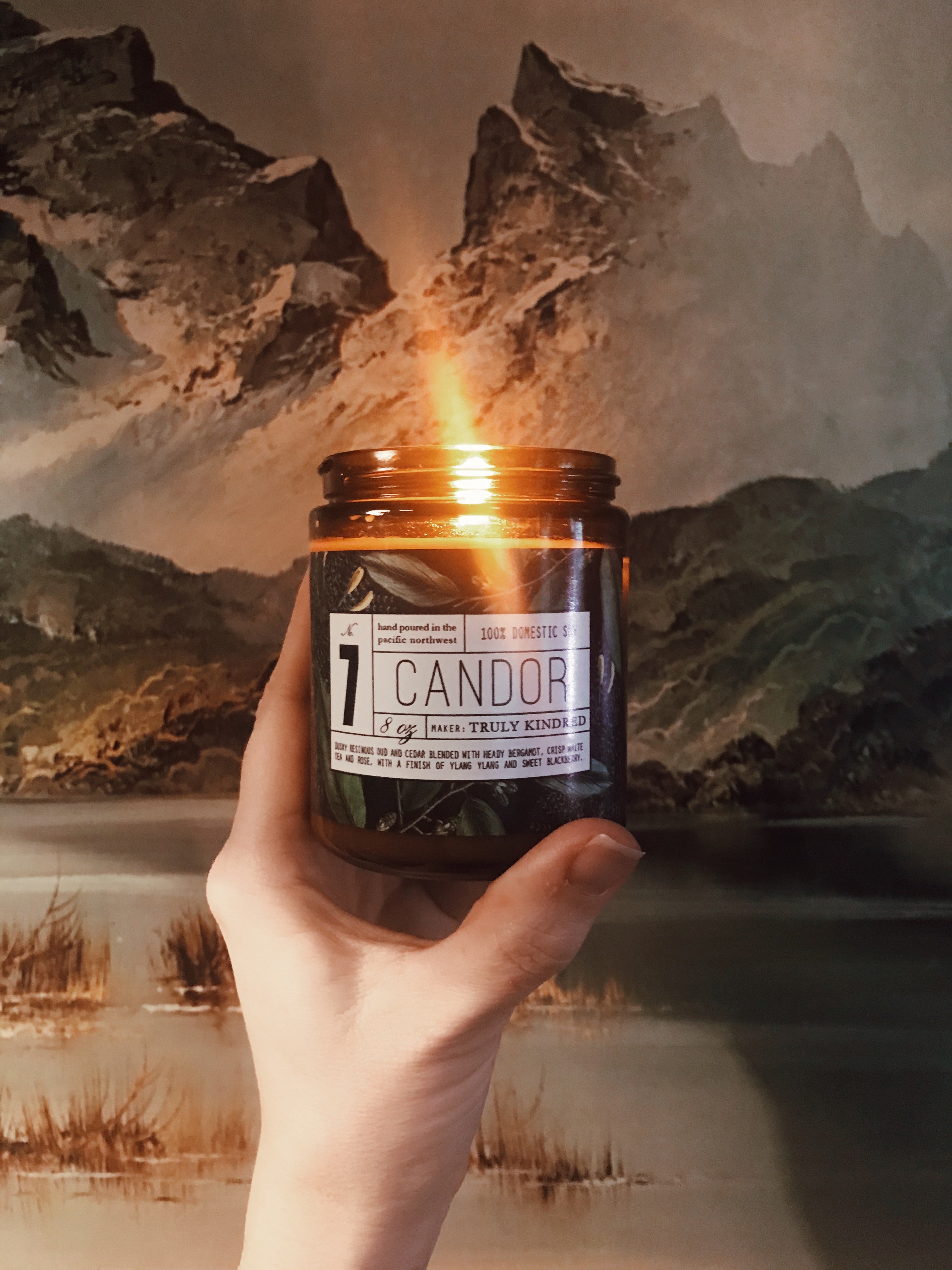#7 Candor - 8oz Soy Candle