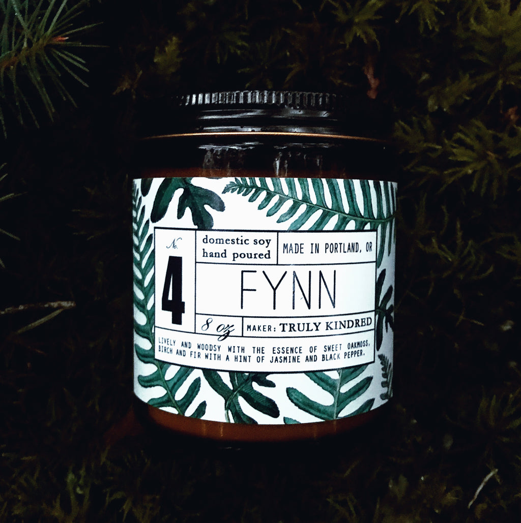 #4 Fynn - 8oz Soy Candle