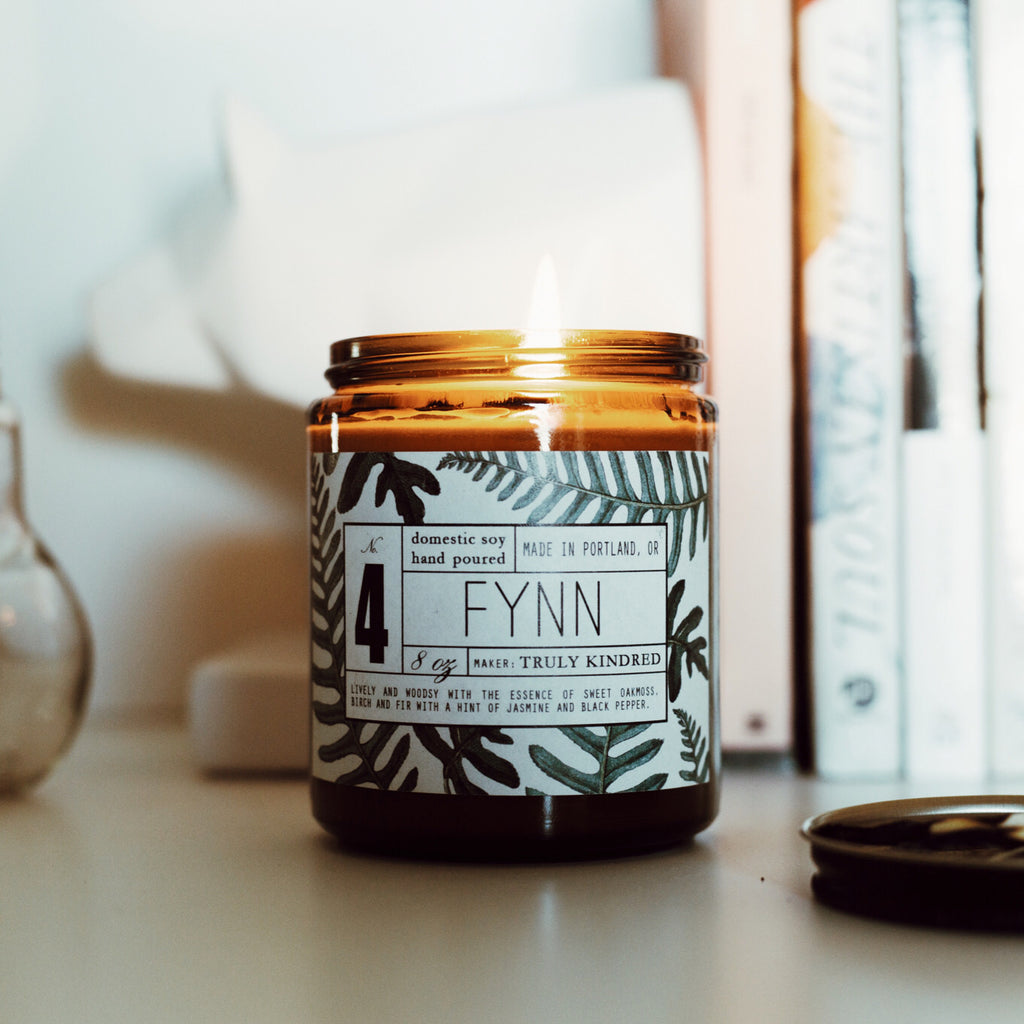 #4 Fynn - 8oz Soy Candle