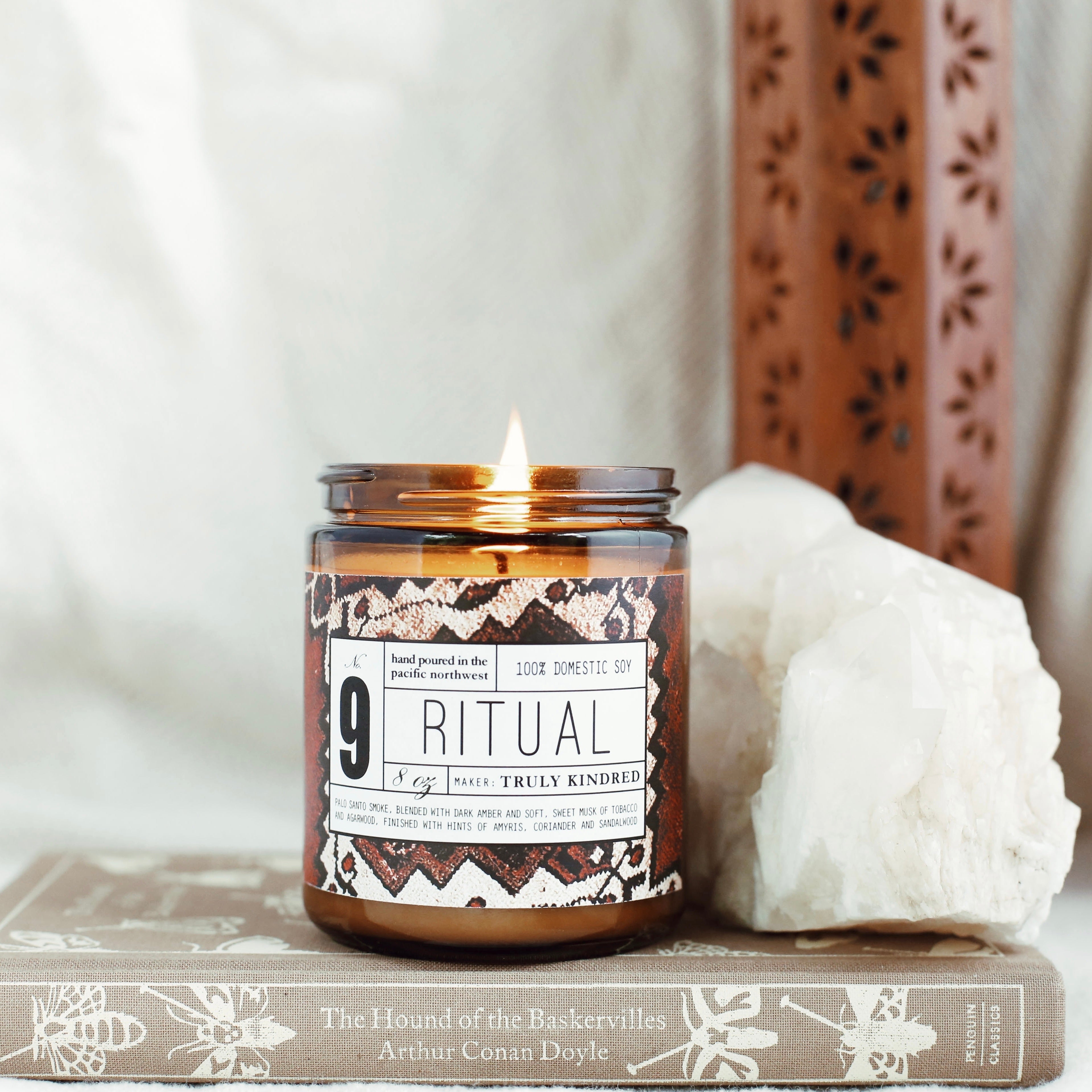 9 Ritual - 8oz Soy Candle – Truly Kindred